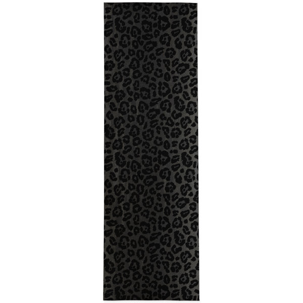 East Urban Home Arcely Animal Print Charcoal/Gray Area Rug & Reviews
